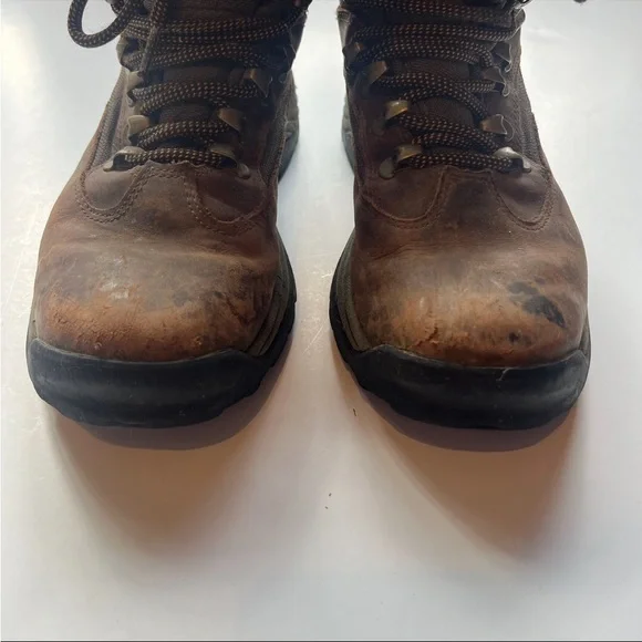 Timberland Brown Genuine Leather Hiking Boots - Picture 4 of 12